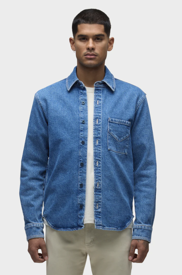 Hudson Long Sleeve Denim Shirt