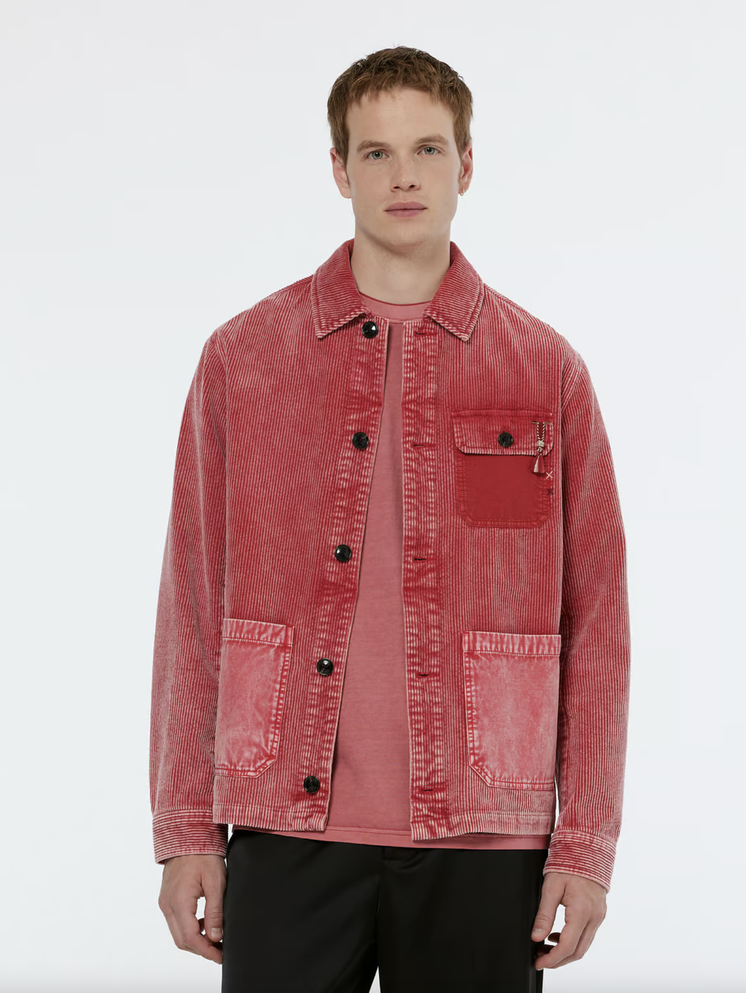 Scotch & Soda Washed Corduroy Worker Jacket