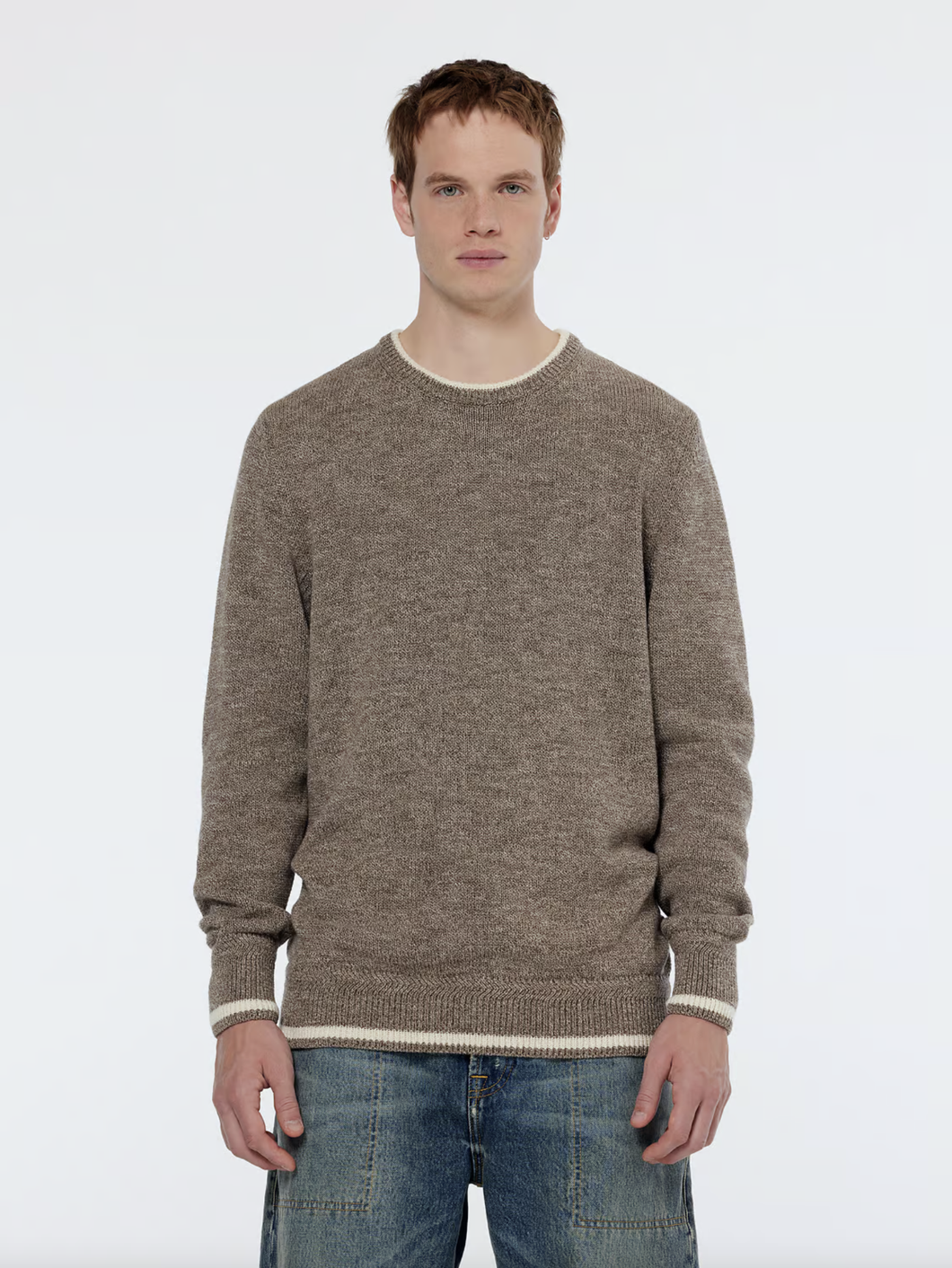 Scotch & Soda Melange Regular Fit Crewneck