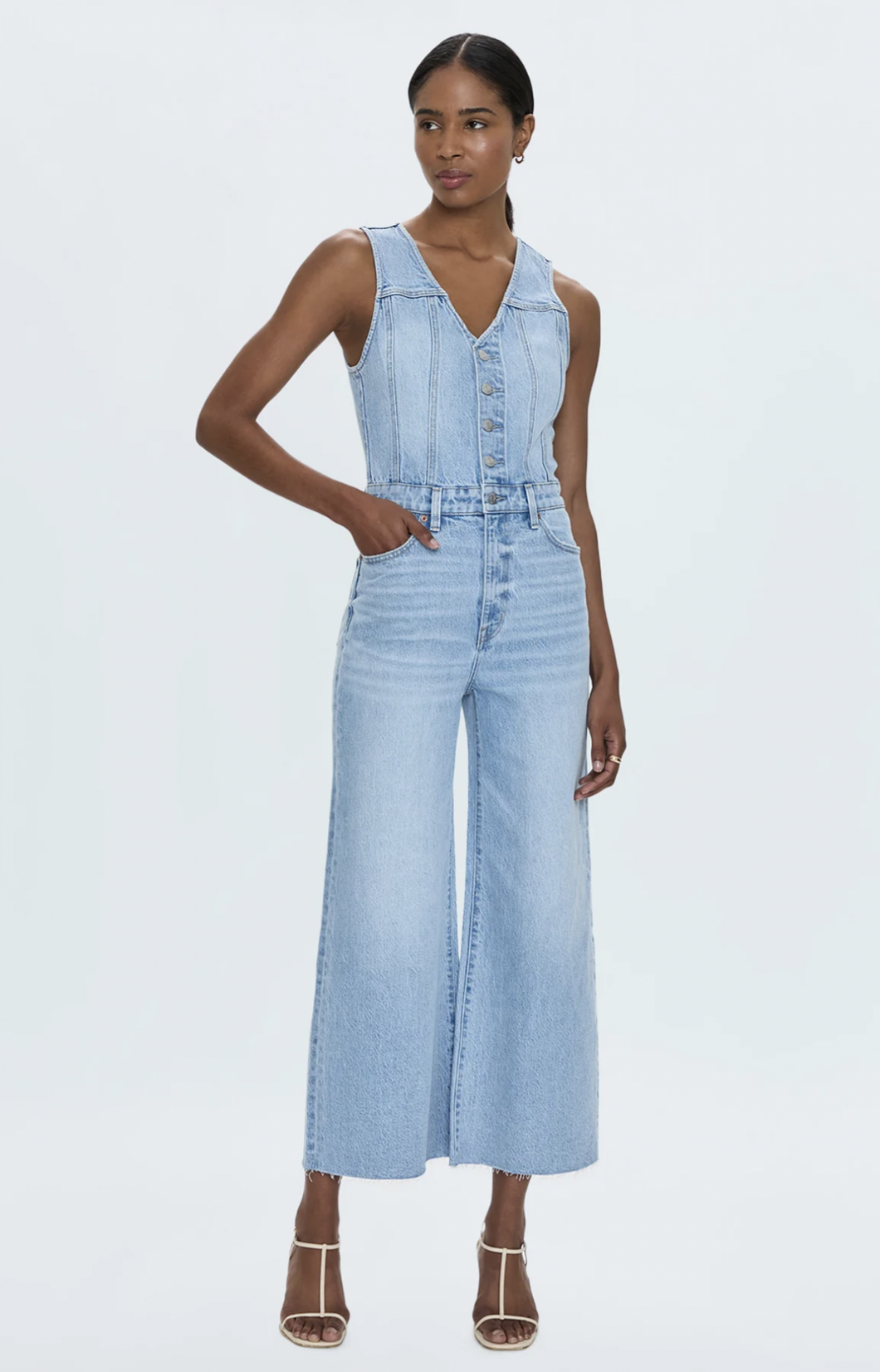 Pistola Aria Cropped Jumpsuit