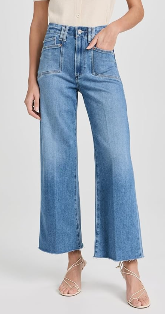 Paige Anessa Ankle Wide Leg Jean