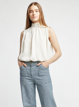 Load image into Gallery viewer, Self Contrast Cora Sleeveless Blouse
