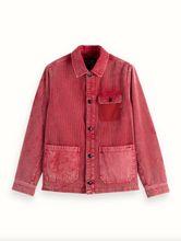 Load image into Gallery viewer, Scotch &amp; Soda Washed Corduroy Worker Jacket
