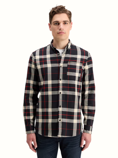 Scotch & Soda Herringbone Check Shirt