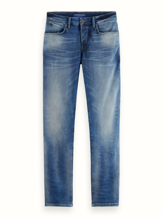 Scotch & Soda Ralston Slim Fit Denim - Cloud of Smoke