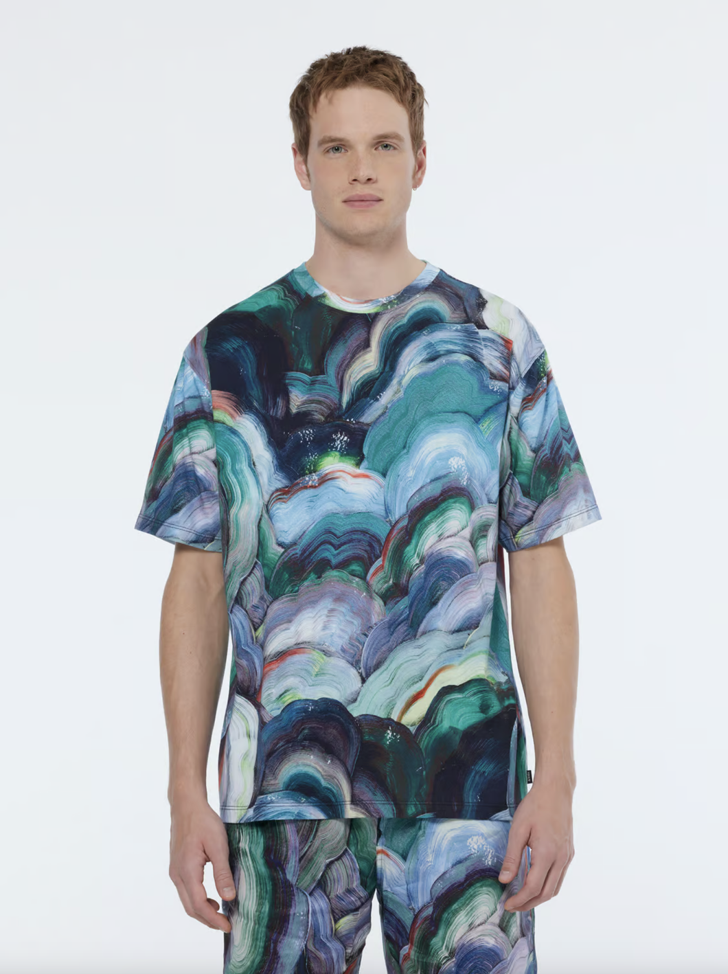 Scotch & Soda Digital AOP Relaxed Fit T-Shirt