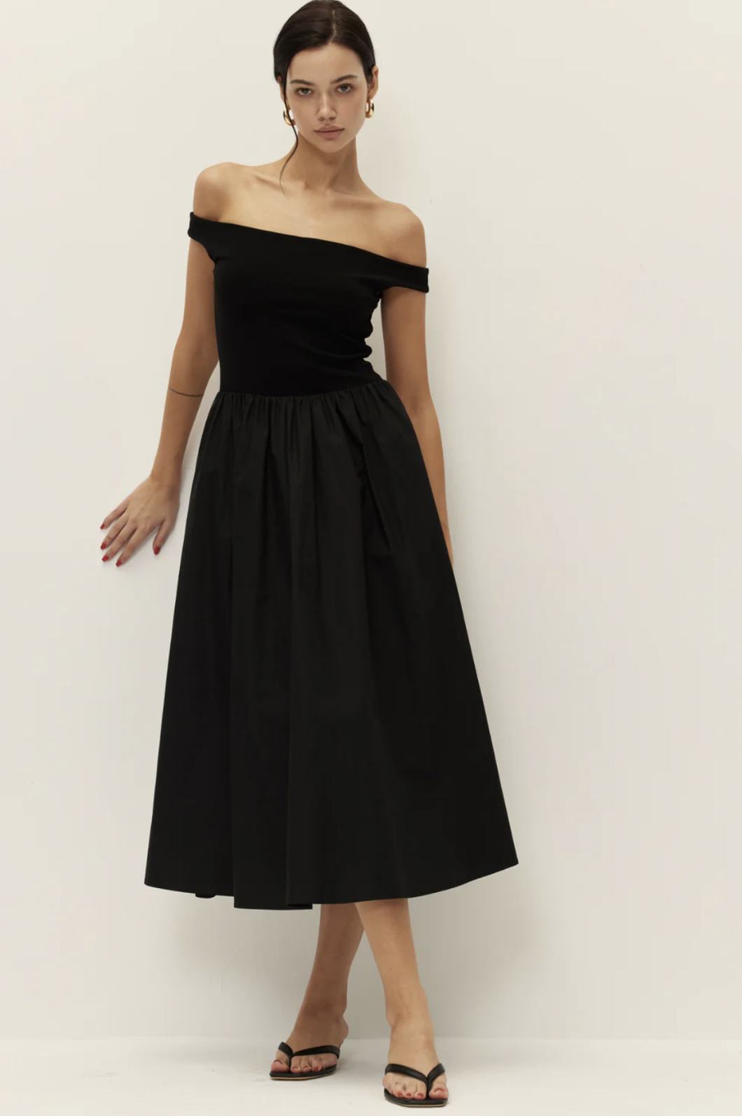 Elodie Vera Off Shoulder Dress