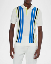 Load image into Gallery viewer, S&amp;S Structured Knitted Striped Polo
