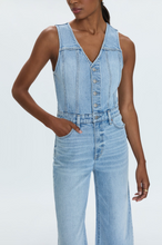 Load image into Gallery viewer, Pistola Aria Cropped Jumpsuit
